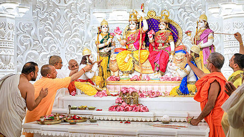 consecration ceremony of Shri Ram Darbar 