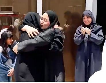 group of 
Women hugging