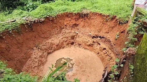 well collapsed in Kannur 