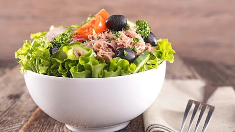 salad in a bowl