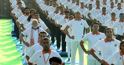 Yoga Day celebrations