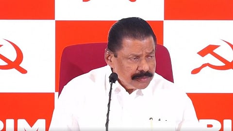 Kottayam Medical College building collapse cpim M V Govindan  support veena george 