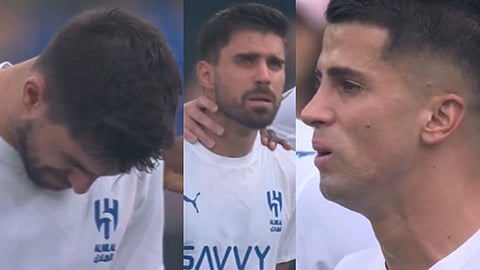 Ruben Neves and Joao Cancelo emotional tribute to diogo jota 