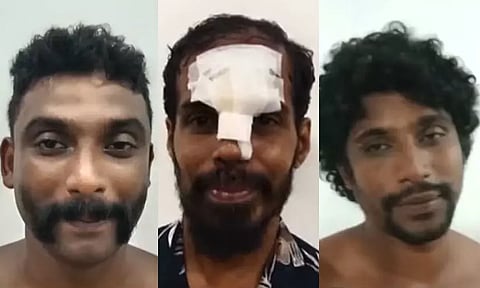 Familybeaten up by youths 