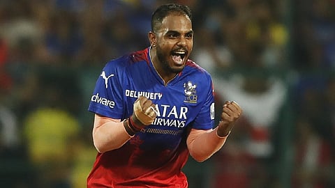 Yash Dayal in the IPL battle
