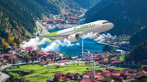 salam air flight