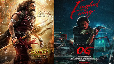 Akhanda 2 poster and OG poster