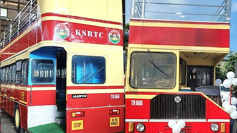 double decker bus