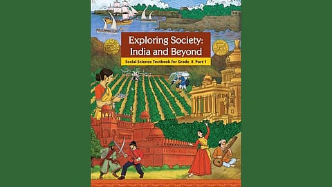 NCERT's revised class 8 social science textbook Controvercy 