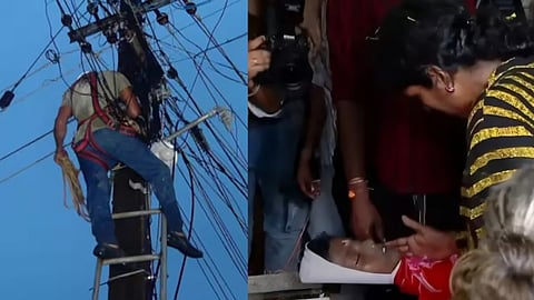 kseb removes power line 