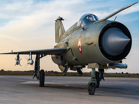  MiG-21 fighter jets 