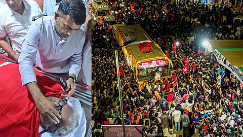 VA arun kumar son of VS Achuthanandan 