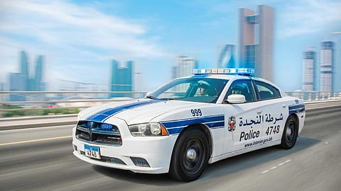 Bahrain police car