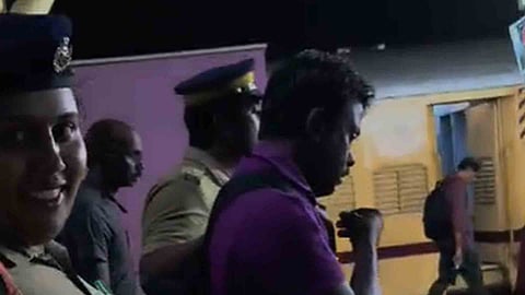Law student assaulted on train Thiruvanathapuram 