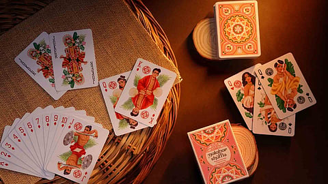 Malabar Shuffle create playing cards with images kerala tredition 