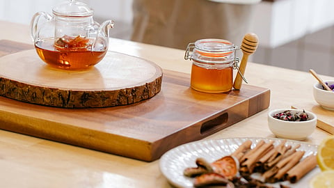 cinnamon and honey