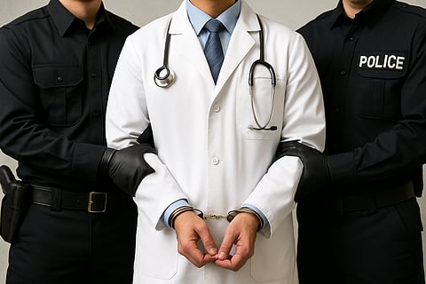 doctor arrest