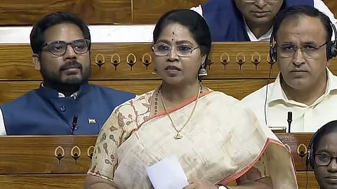 MP R Sudha congress