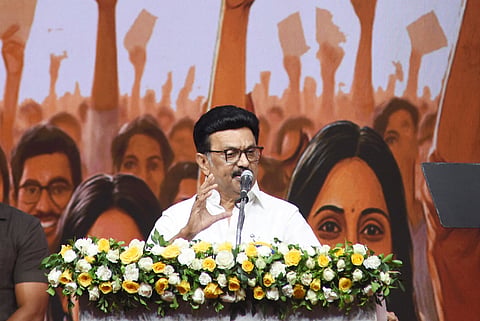 M K Stalin