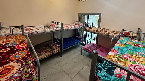 bed space in uae