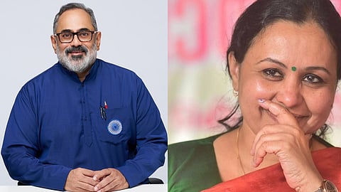 Rajeev Chandrasekhar_  Veena George