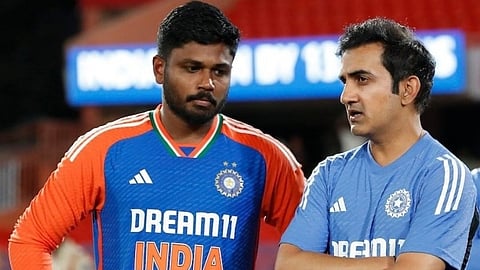 Sanju Samson, Gautam Gambhir  