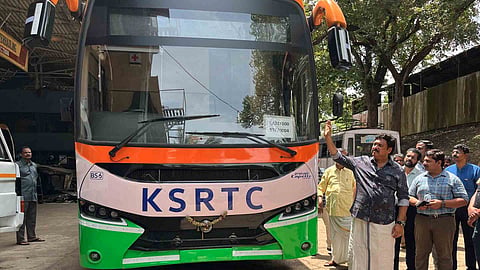 ksrtc s 100 buses to roads kb ganesh kumar