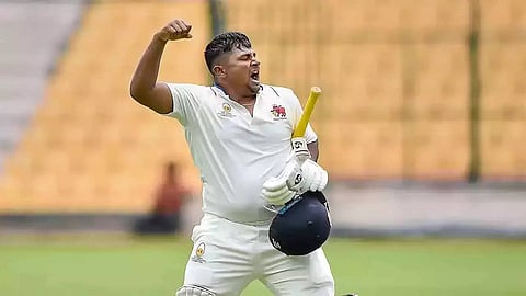 Sarfaraz Khan in Buchi Babu Invitational