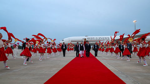 Modi on Chinese soil