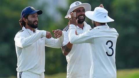 captain Rajat Patidar celebrate the wicket 