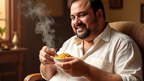 FATTY INDIAN MAN