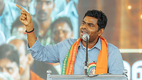 K Annamalai criticizes Pinarayi Vijayan