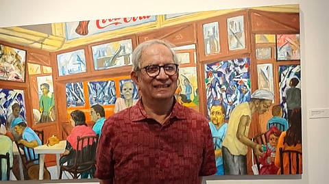  Indian  painter Sudhir Patwardhan