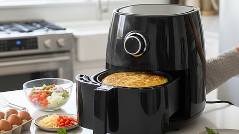 omlet in airfryer