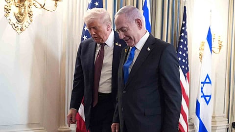 Donald Trump, Benjamin Netanyahu