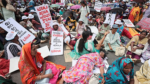 ASHA worker's Strike