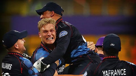 Namibia stun South Africa 