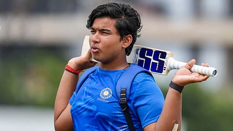 Vaibhav Suryavanshi training