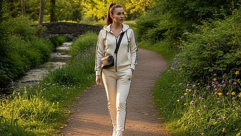 woman walking