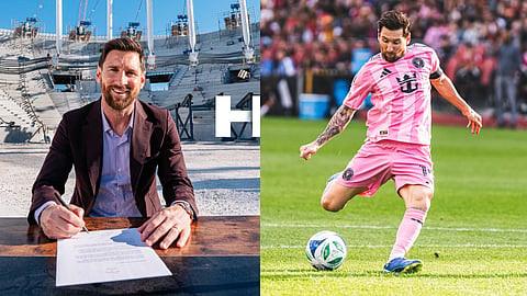  lionel messi Inter Miami CF Signs 