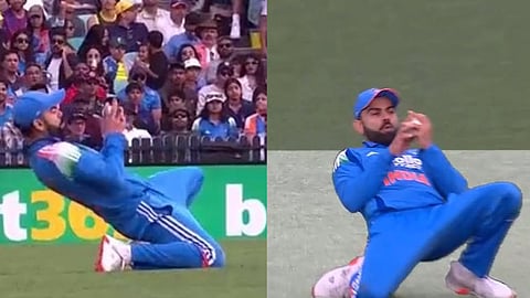 Virat Kohli's Sharp Catch 