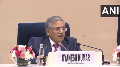 Chief Election Commissioner Gyanesh Kumar 