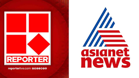 asianet news and reporter tv 