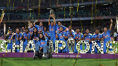 World Cup-winning Team India