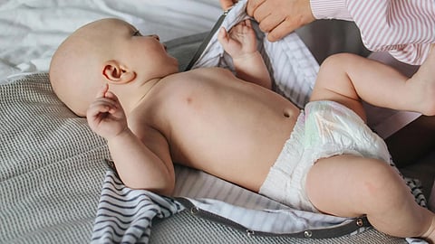 Diaper in Kids