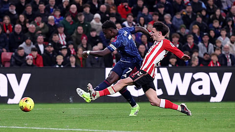 Arsenal's Bukayo Saka's breakthrough