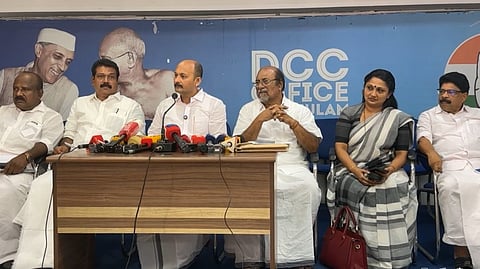 Kochi Congress Leaders pressmeet

