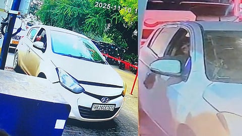 CCTV shows man driving car that exploded near Red Fort 