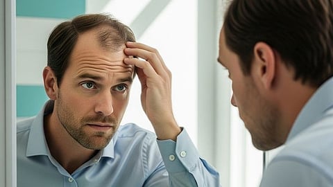bald man