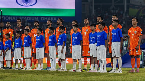 Indian Football Team slip in FIFA rankings 